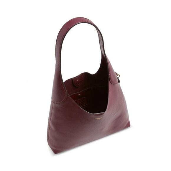 Coach Brooklyn Shoulder Bag 28"- Small Burgundy - Picture 4 of 5